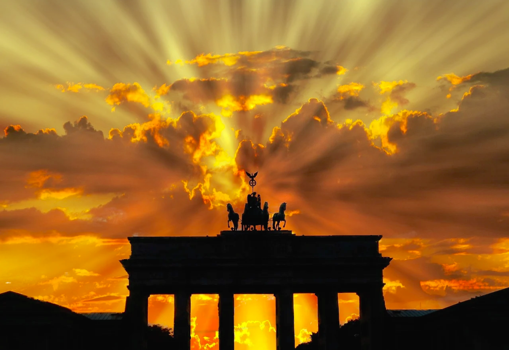 Monuments - Berlin/ la porte de Brandebourg