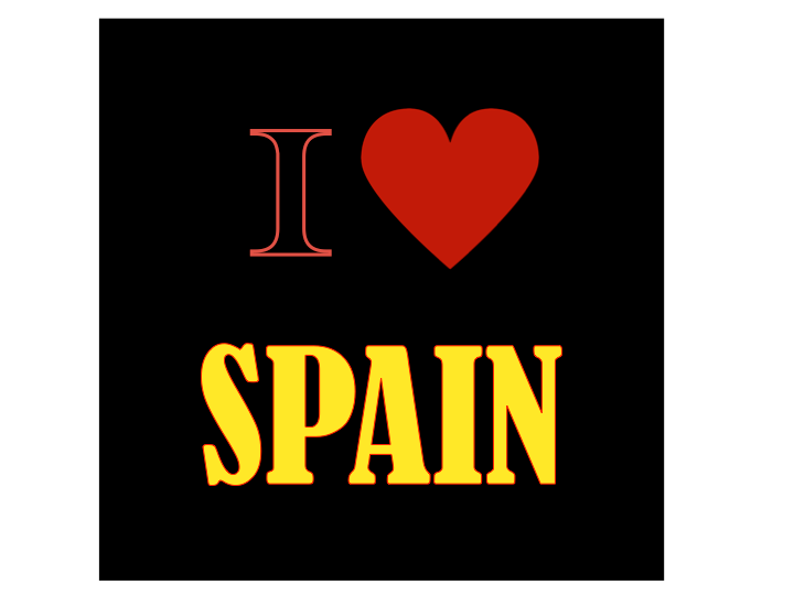 I love (pays)...España...Espagne, Spain
