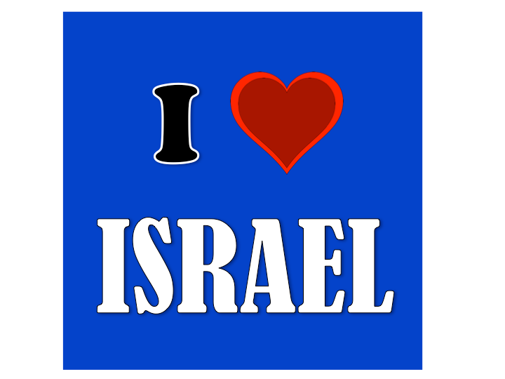 I love (pays)...Israel...