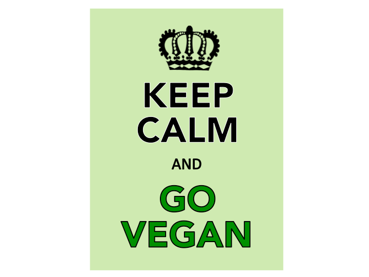 Keep CALM and go Vegan