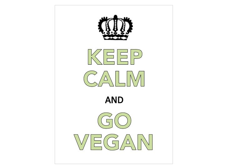 Keep CALM and go Vegan