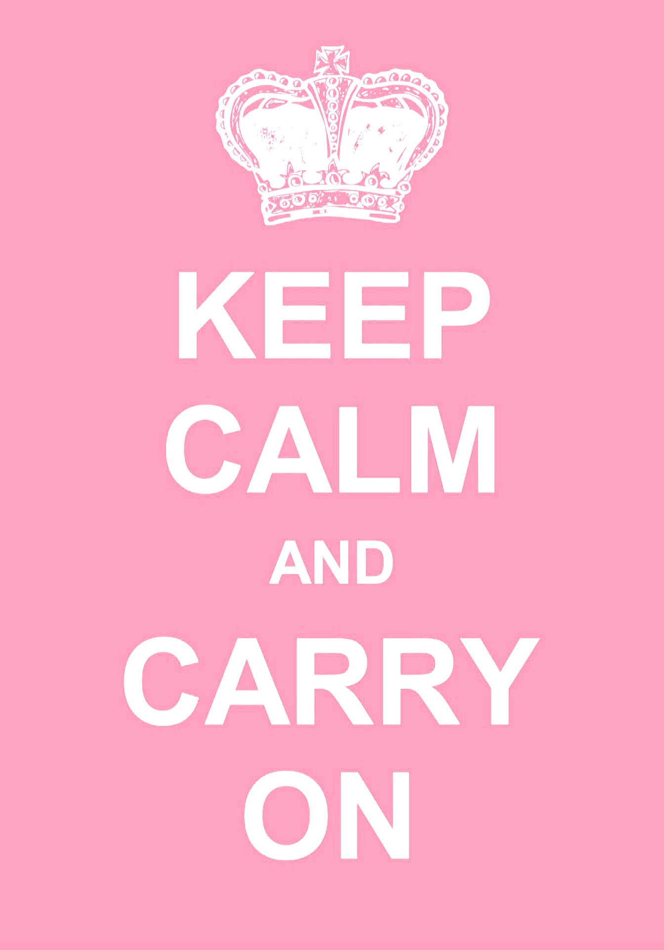 KEEP CALM and Carry on