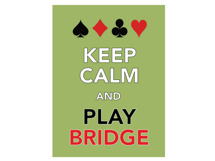 Keep CALM and Play Bridge