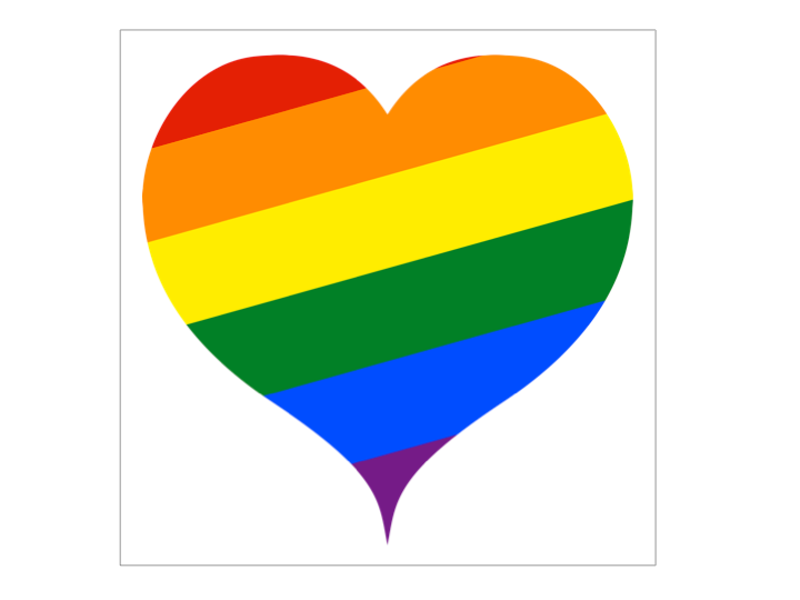LGBTQ coeur