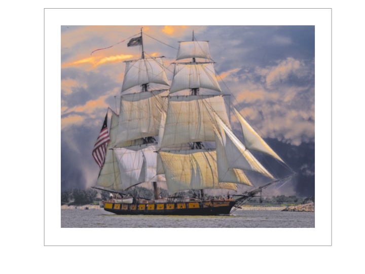 bateaux /voilier - orage