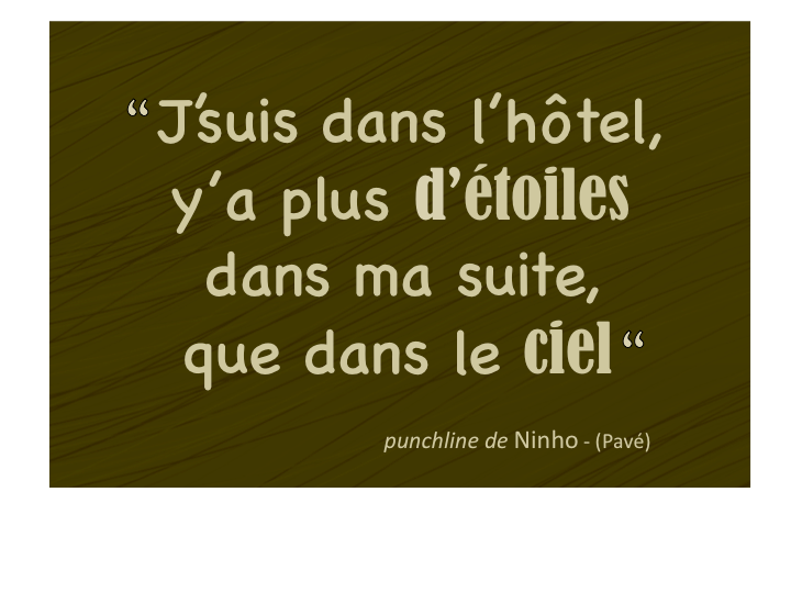 punchline RAP de Ninho