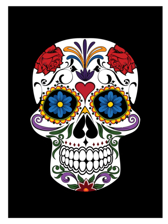 art mexicain /crâne-skull