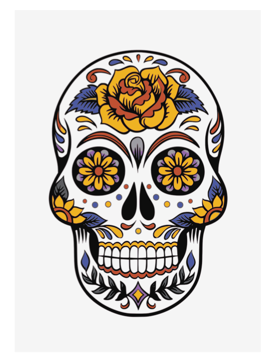 art mexicain /crâne-skull
