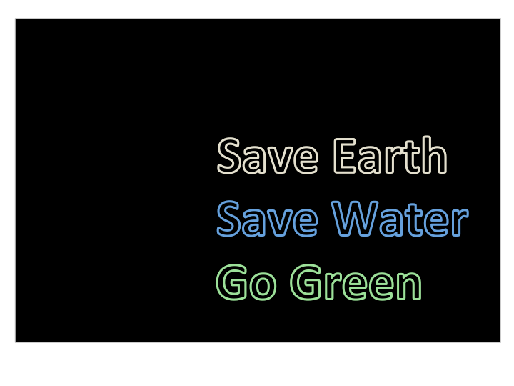 écologie / végan - Go Green