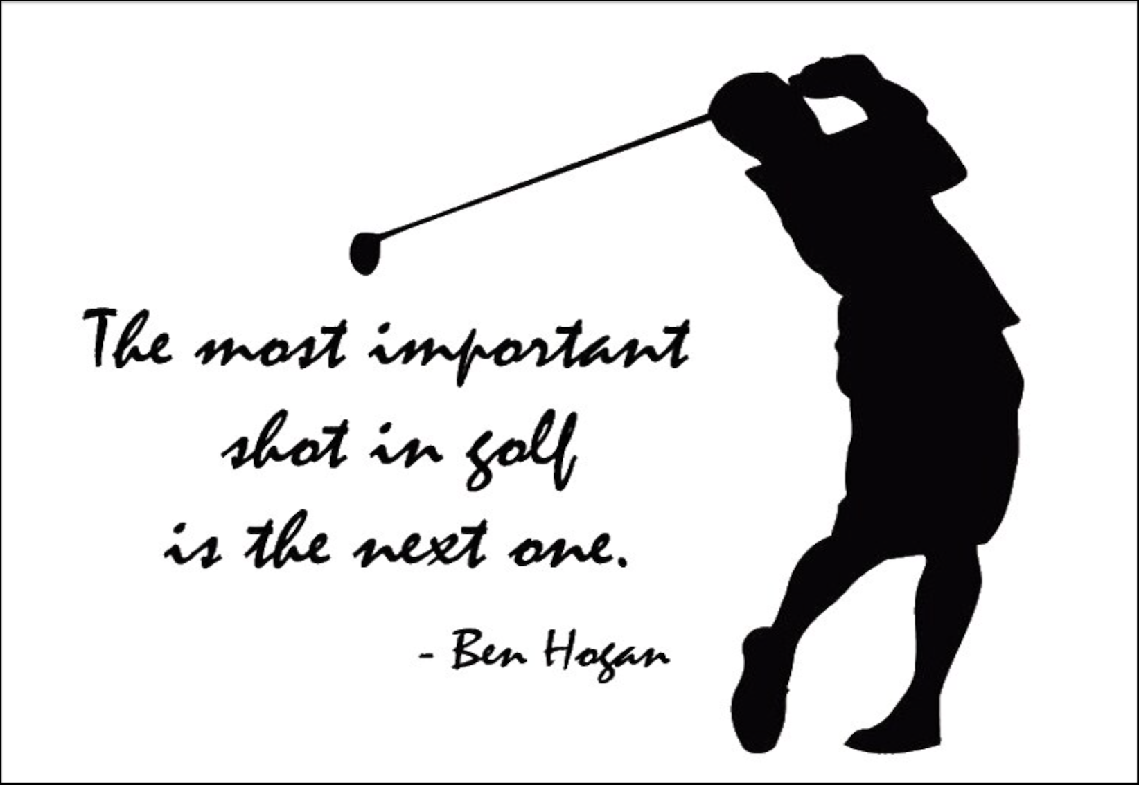 citation sur le golf