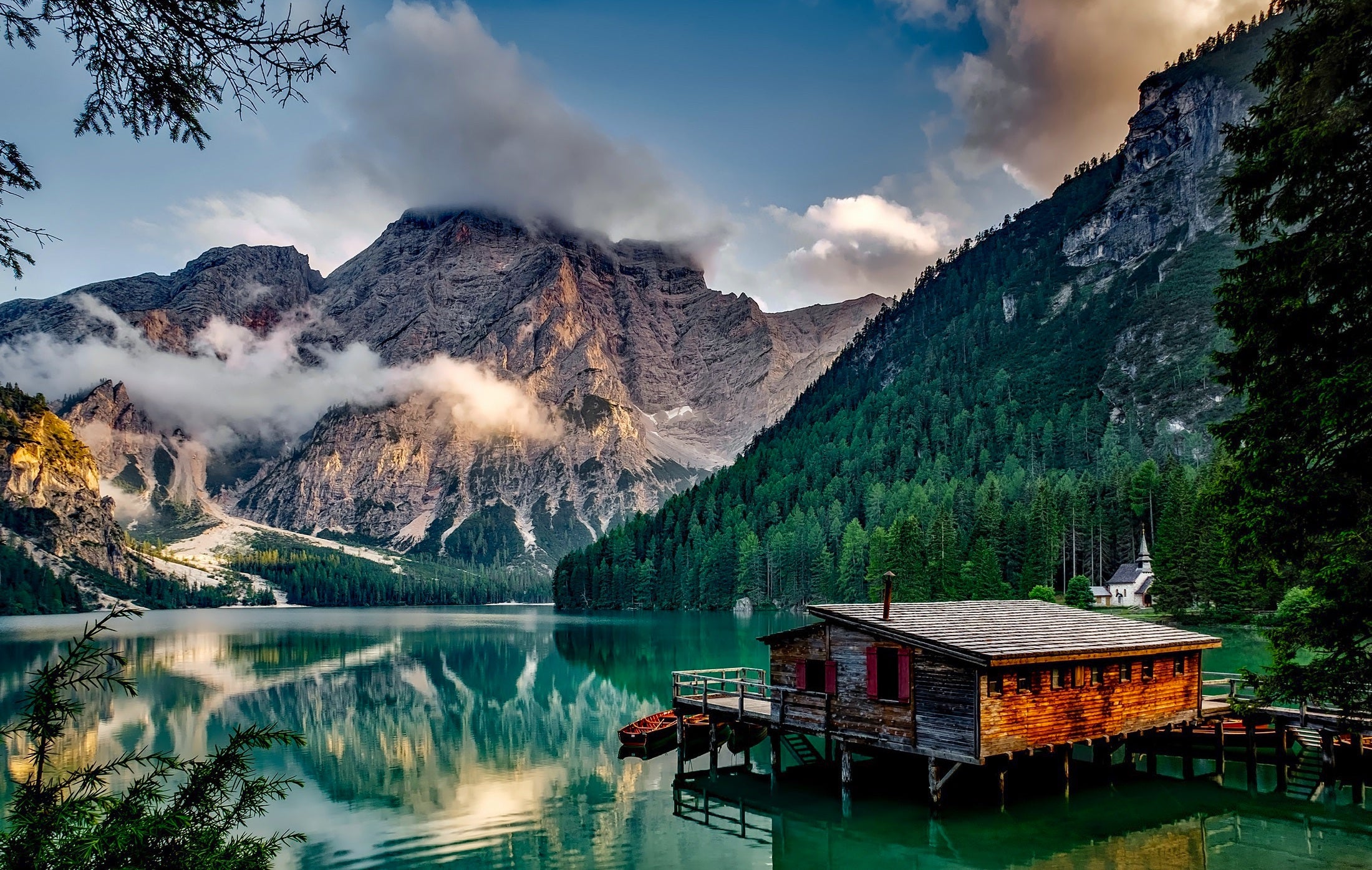 paysage - lac di Braies (Bolzano)