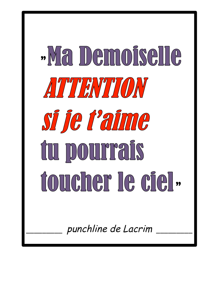 punchline RAP de Lacrim