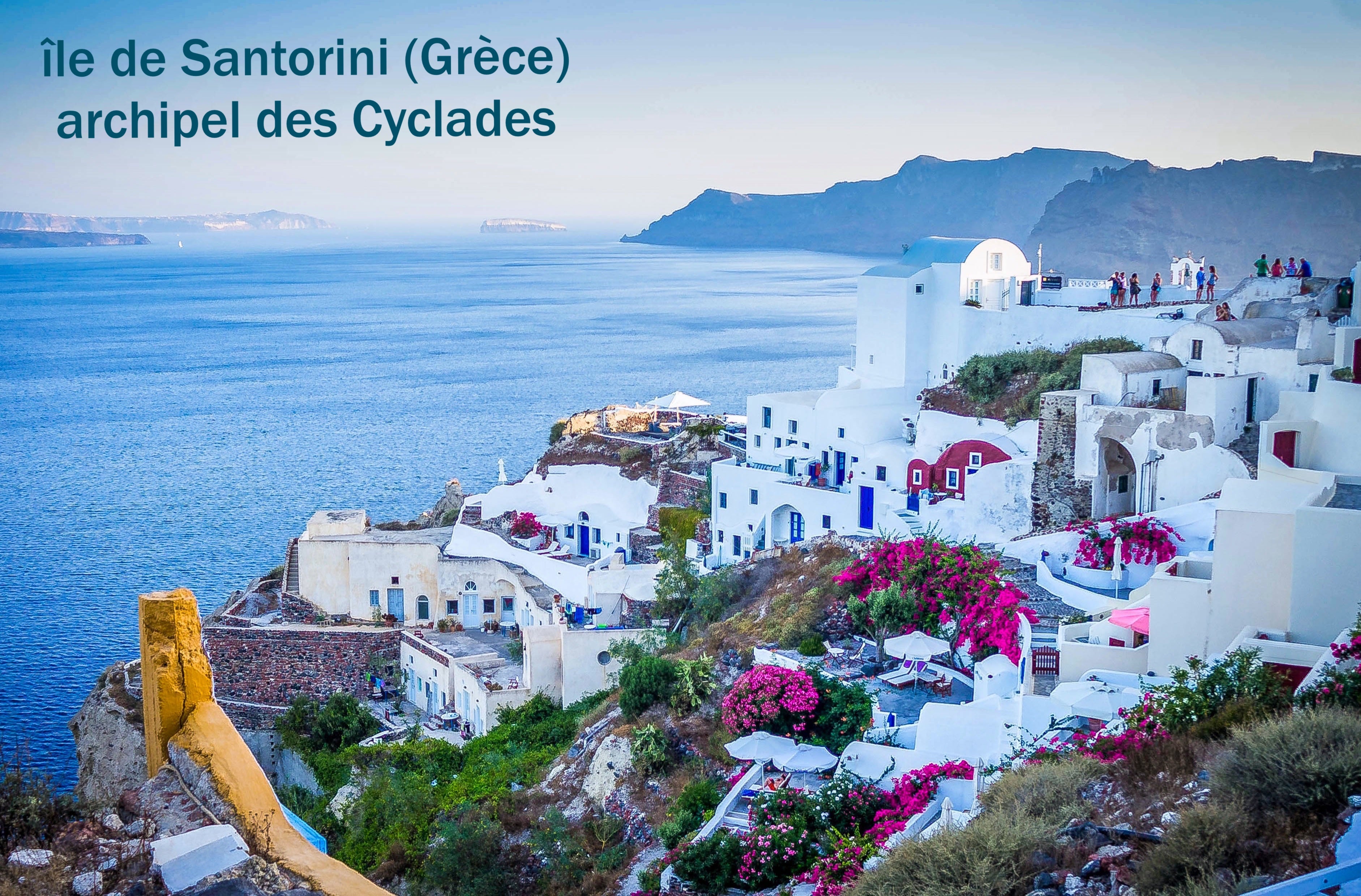 Sites touristiques - île de Santorini/Grèce