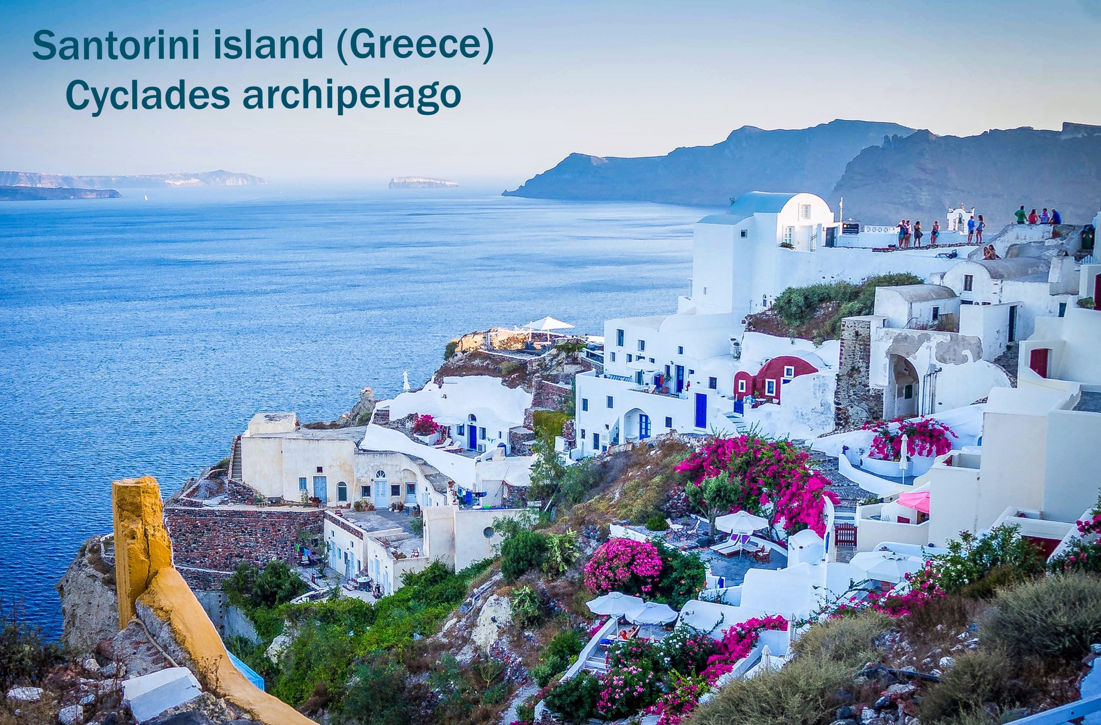 Sites touristiques - île de Santorini/Grèce