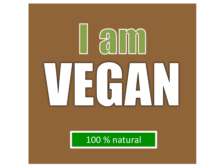vegan / 100 % natural
