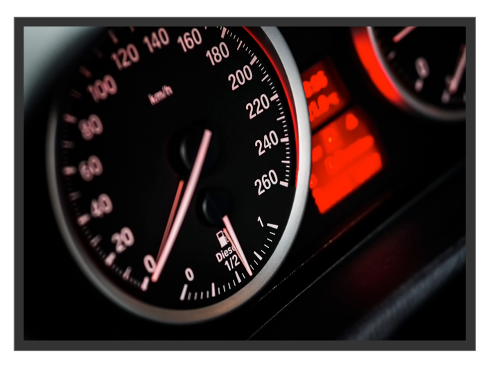 voitures /compteur de vitesse