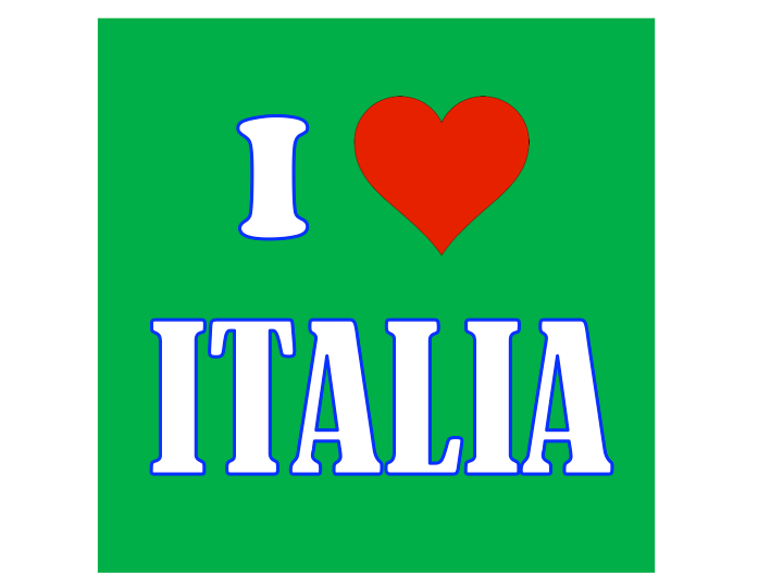 I love (pays)...Italia...Italy...Italie