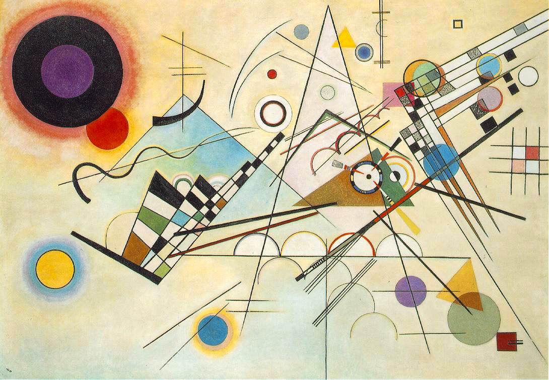 peinture-russe- Kandinsky /composition 8