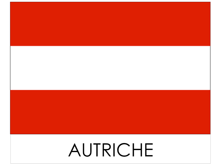 drapeau pays - Autriche / Österreich