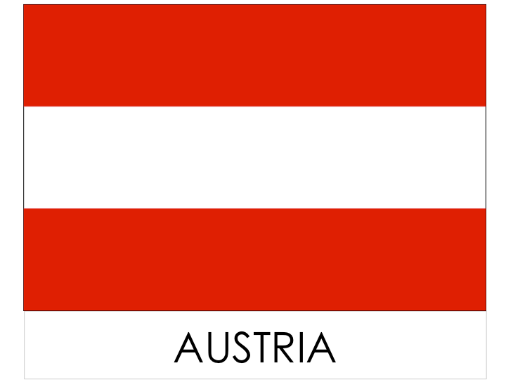 drapeau pays - Autriche / Austria