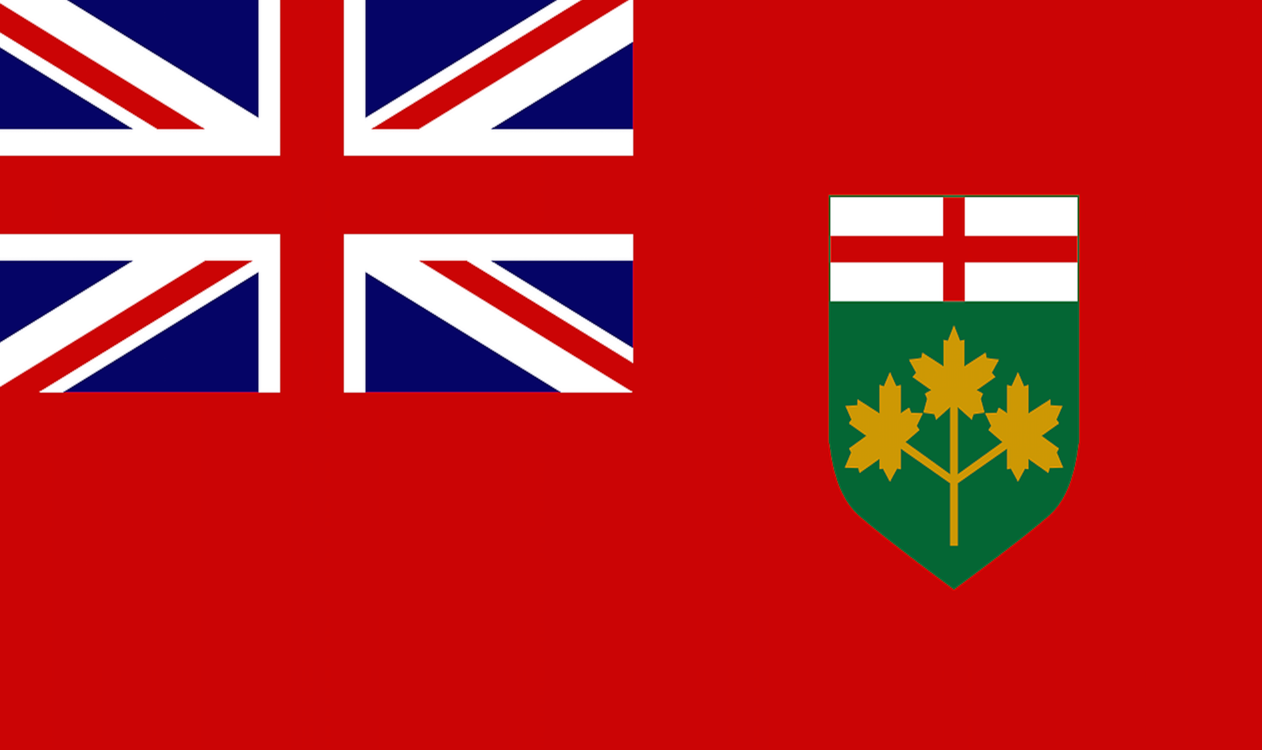 drapeau province - Canada - Ontario