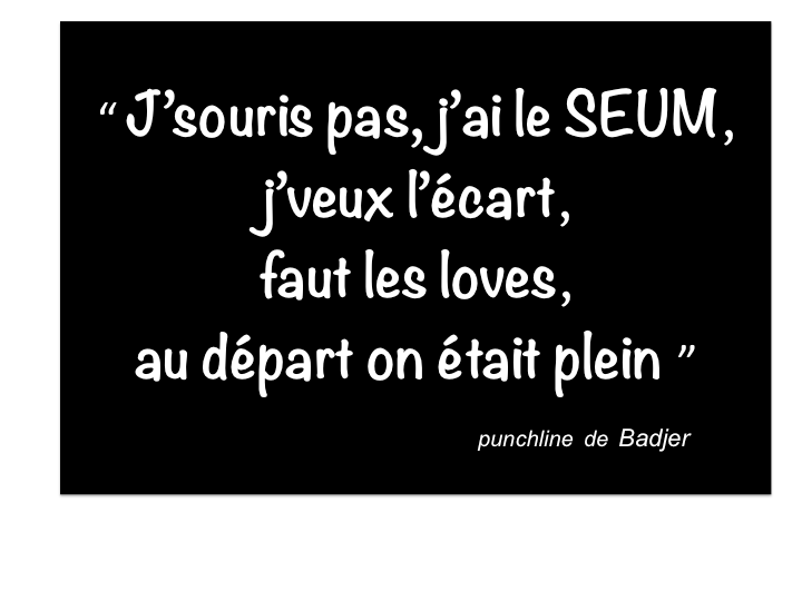 punchline RAP de Badjer