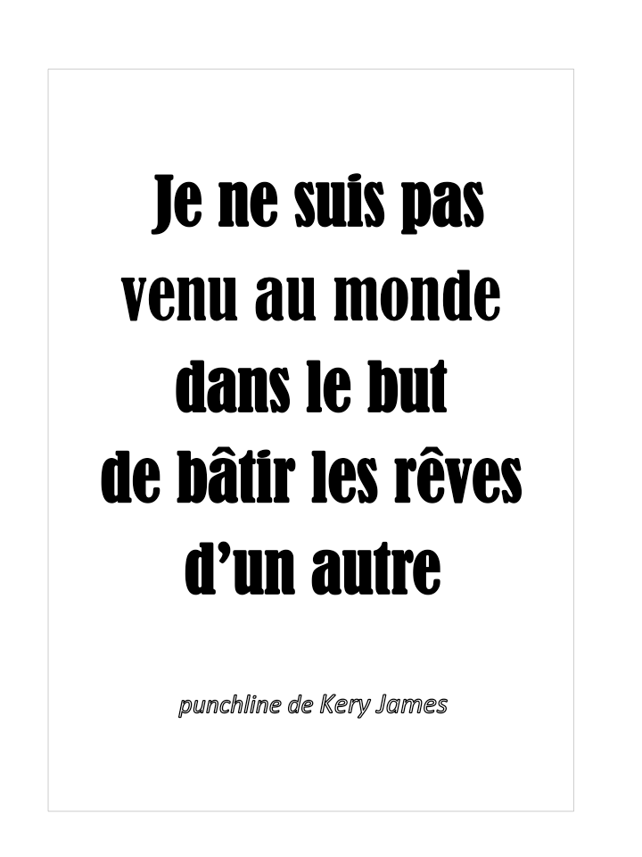 punchline RAP de Kery James