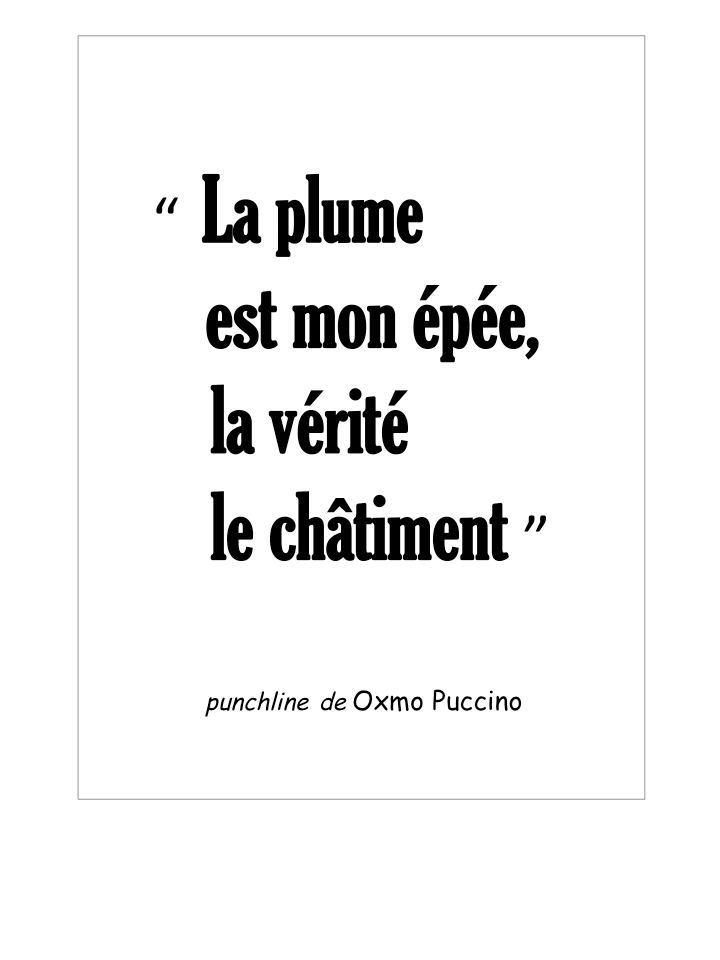 punchline RAP de Oxmo Puccino