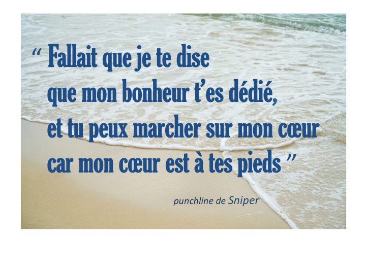 meilleures punchlines de Sniper