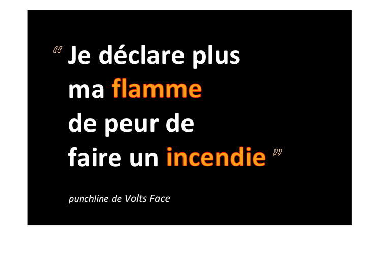 punchline RAP de Volt Face