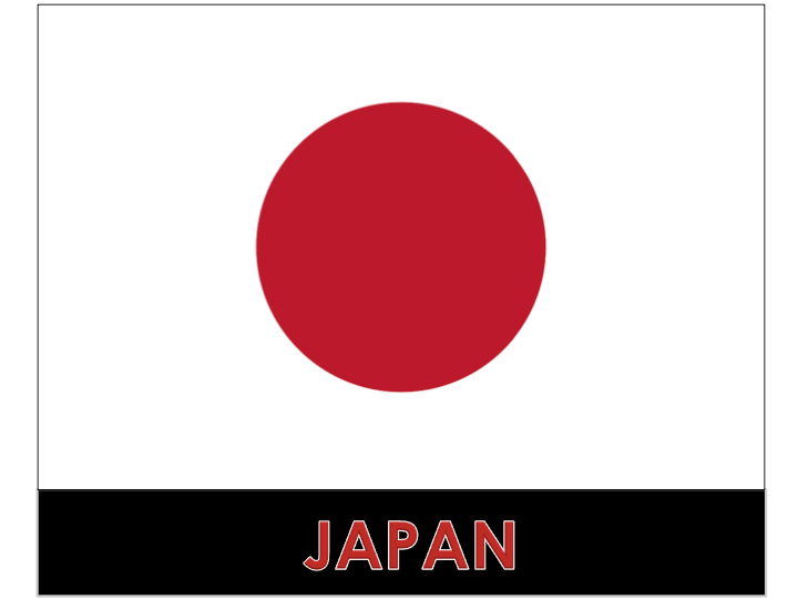 drapeau pays - Japon / 日本