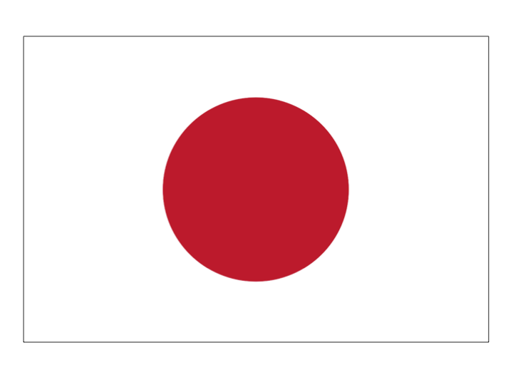 drapeau pays - Japon / 日本