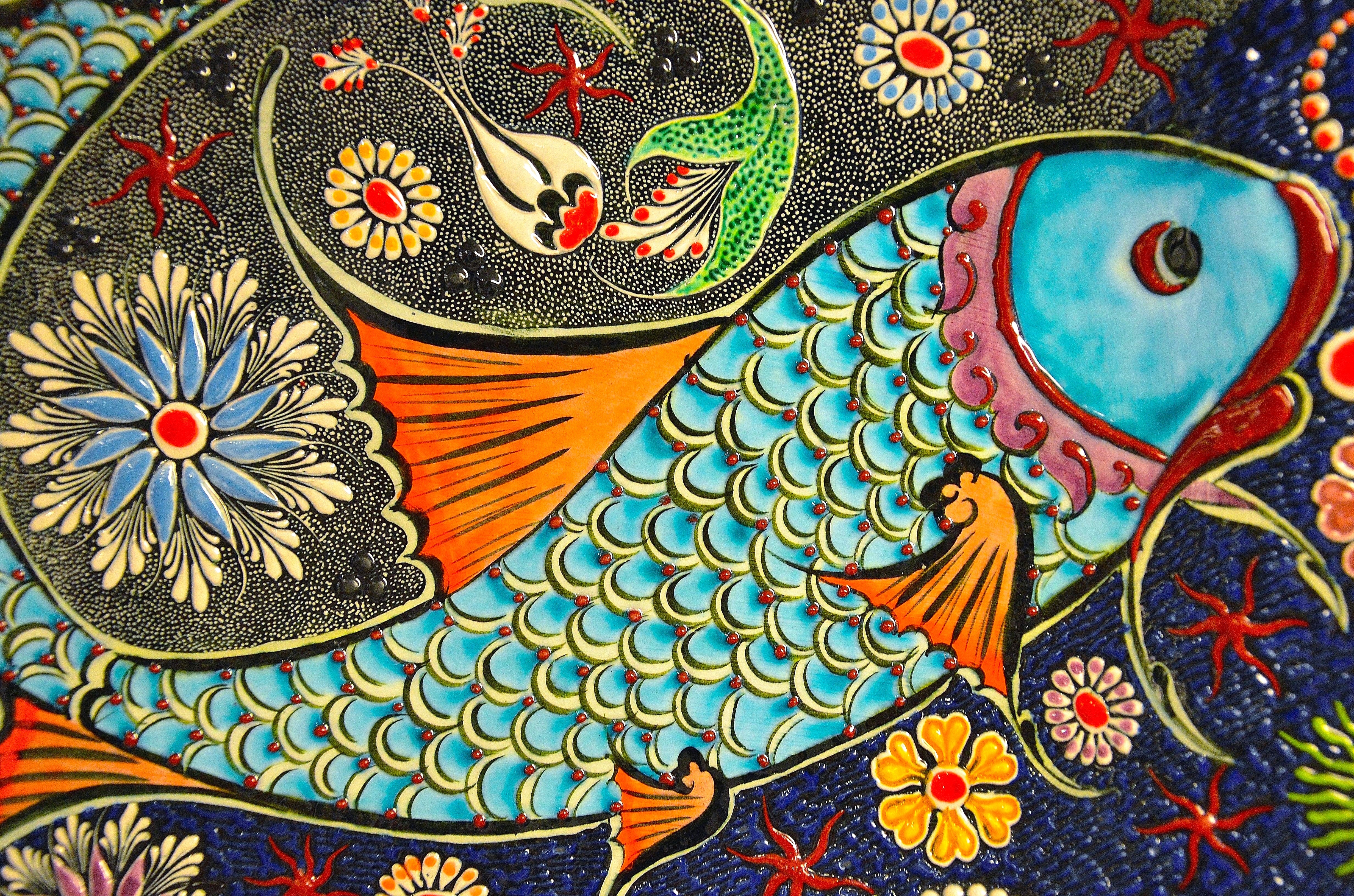 art - mosaïque /poisson