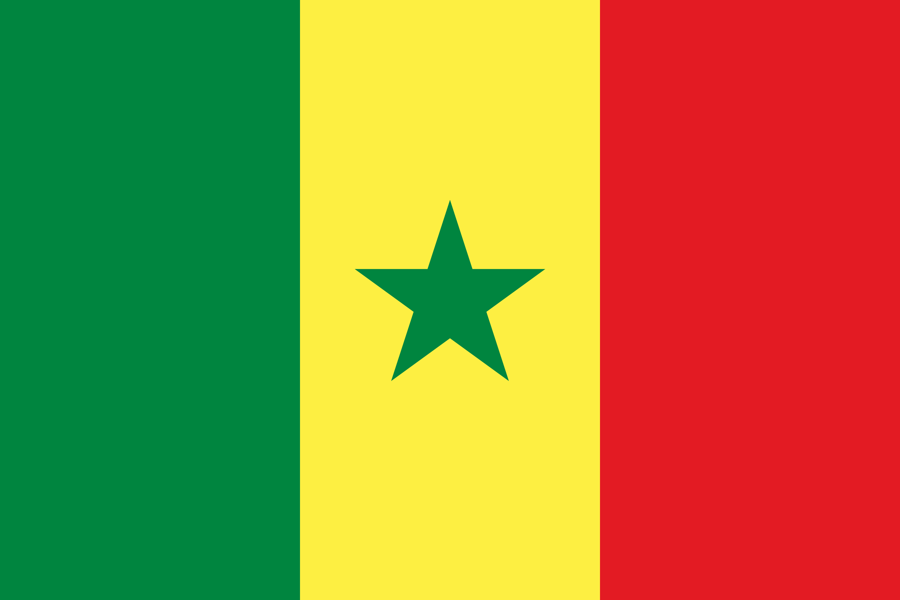 drapeau pays - Sénégal