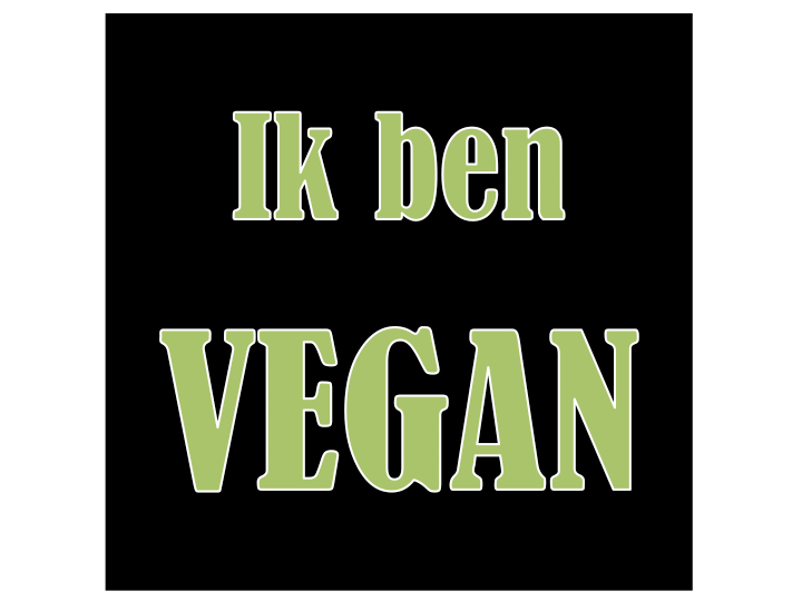 vegan / ich bin Veganer
