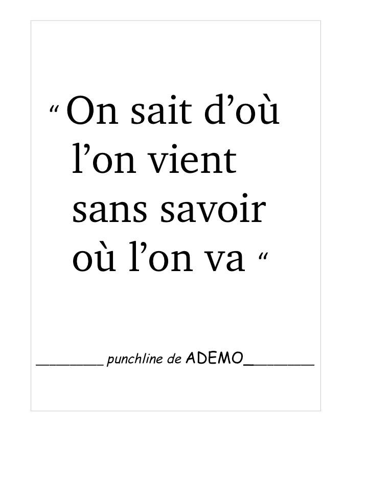 Nekfeu's RAP punchline