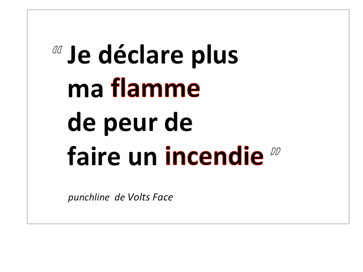 punchline RAP de Volt Face