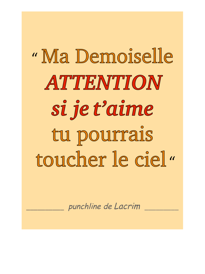 punchline RAP de Lacrim