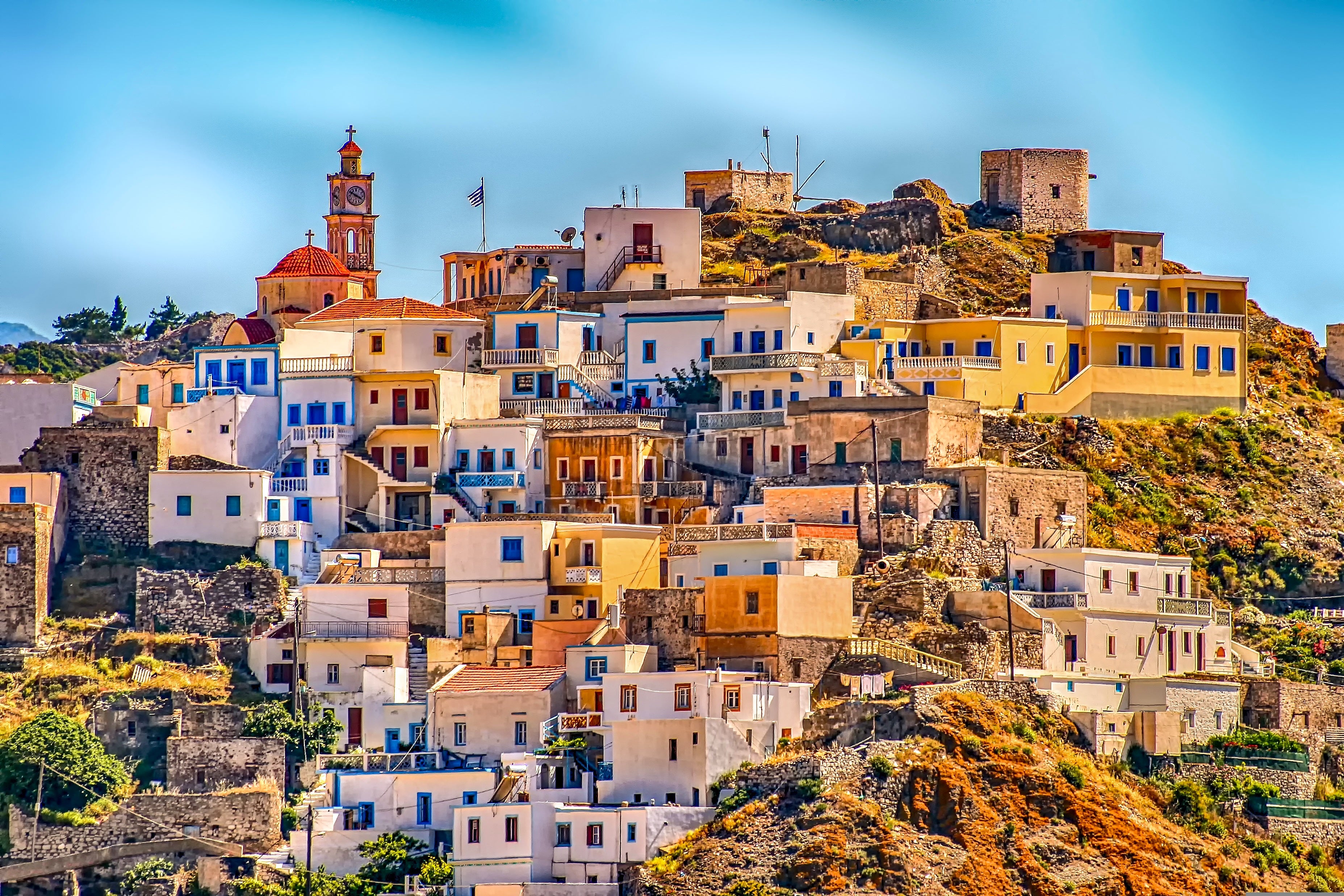 Sites touristiques - île de Karpathos/Grèce
