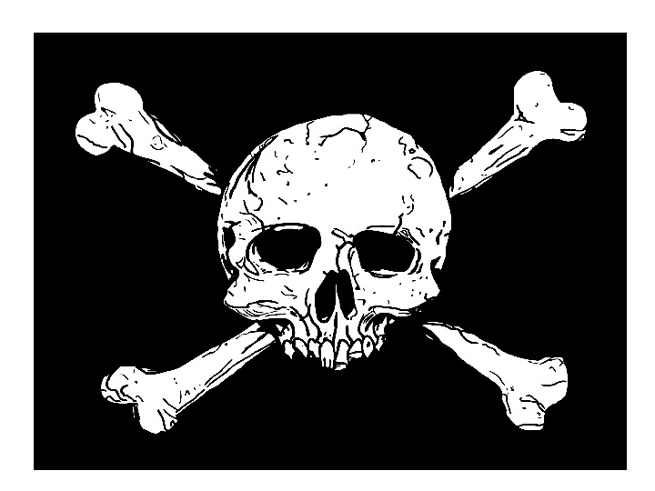 Piratenflagge 