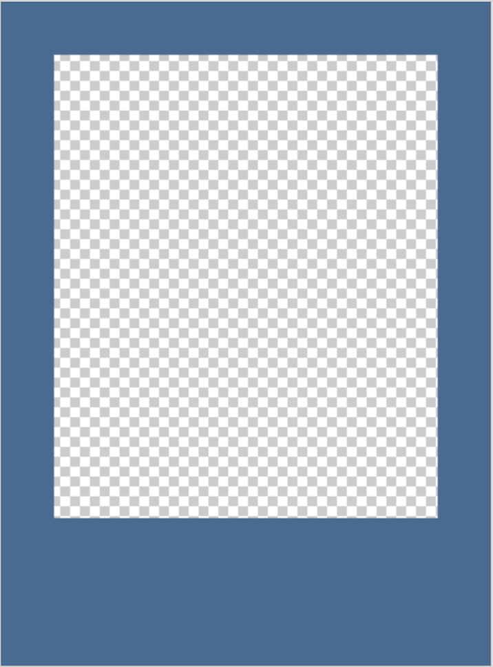 TEMPLATE 1  - PHOTO POLAROÏDE