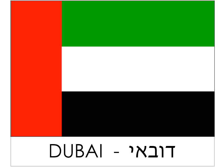 Landesflagge - Vereinigte Arabische Emirate / الإمارات العربية المتحدة