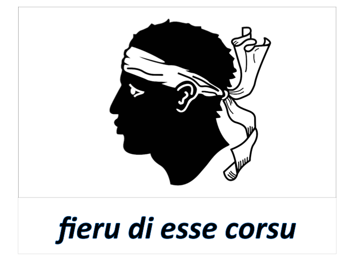 Regionsflagge -F - Korsika (Fieru) 