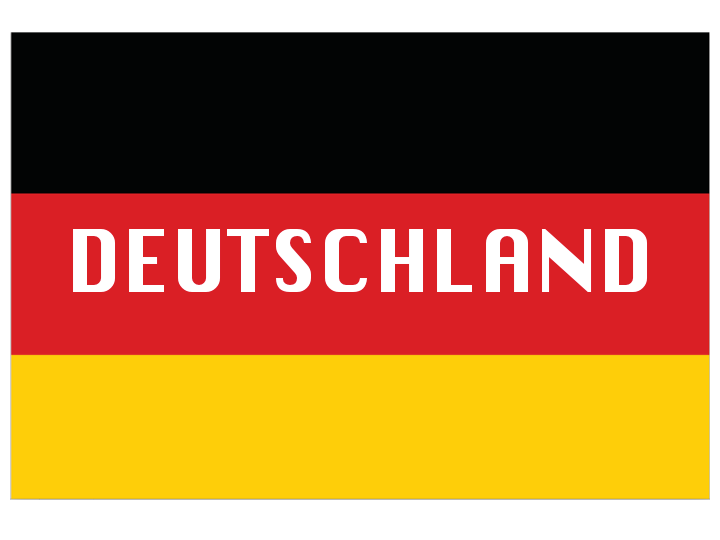Landesflagge - Deutschland / Deutschland