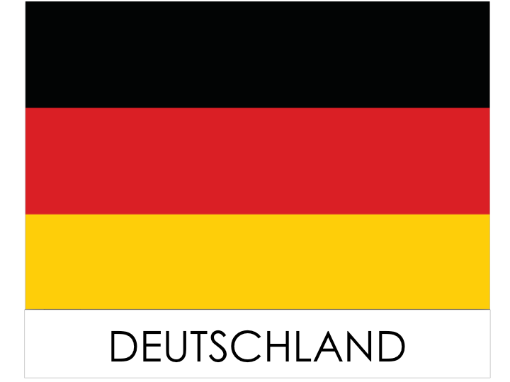 Landesflagge - Deutschland / Deutschland