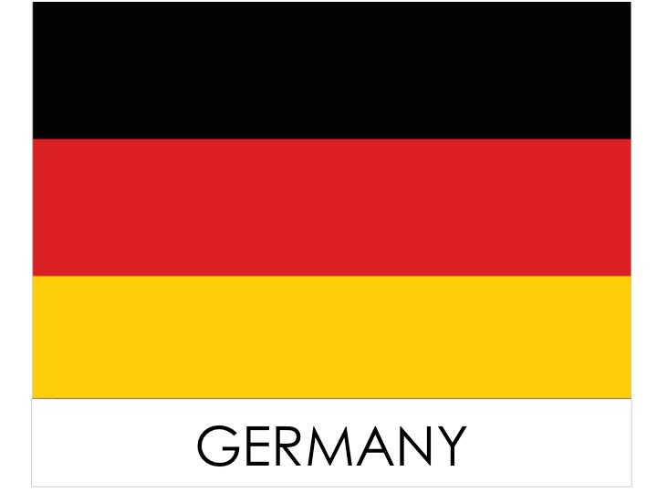 Landesflagge - Deutschland / Deutschland