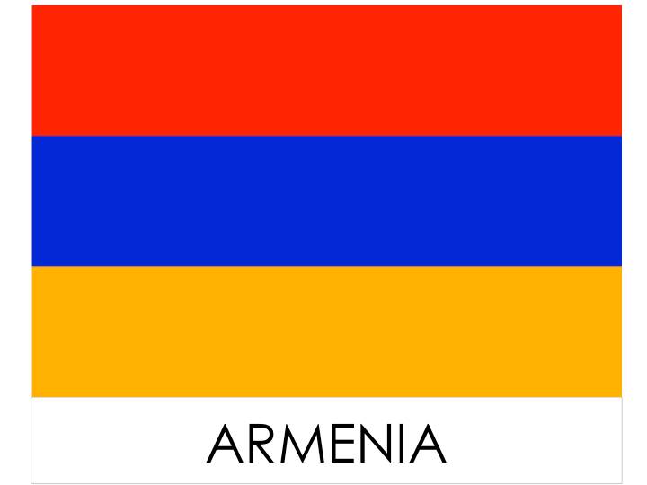 Landesflagge - Armenien / Armenien 