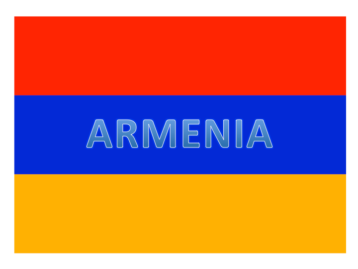 Landesflagge - Armenien / Armenien 