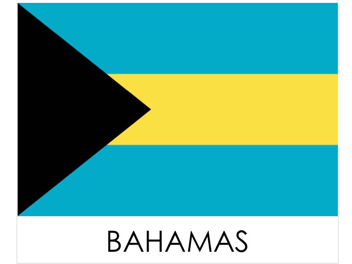 Landesflagge - Bahamas