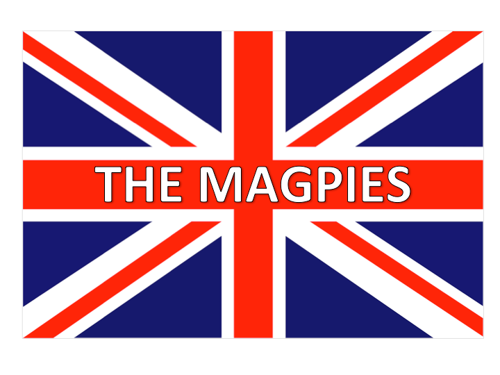 Sportflagge (Fußball-eng) – Newcastle the Magpies 